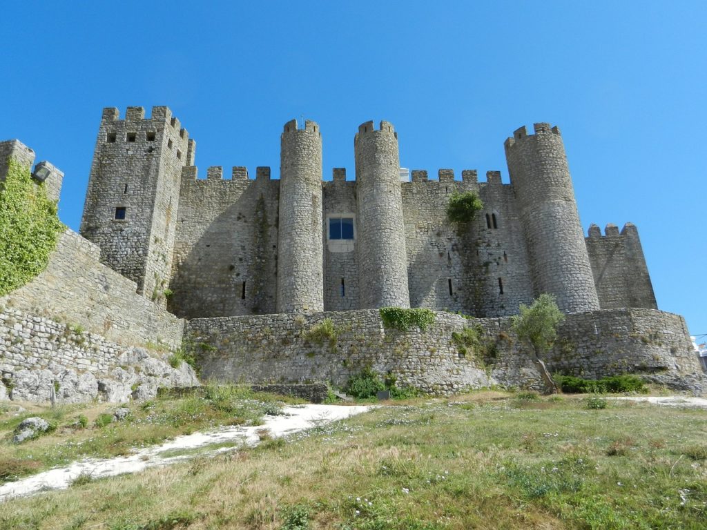 Vista de la fortaleza de Òbidos