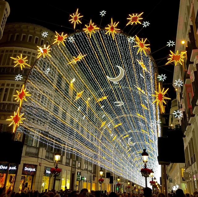 Luces en Málaga