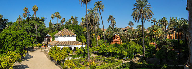 Jardín Alcázar de Sevilla