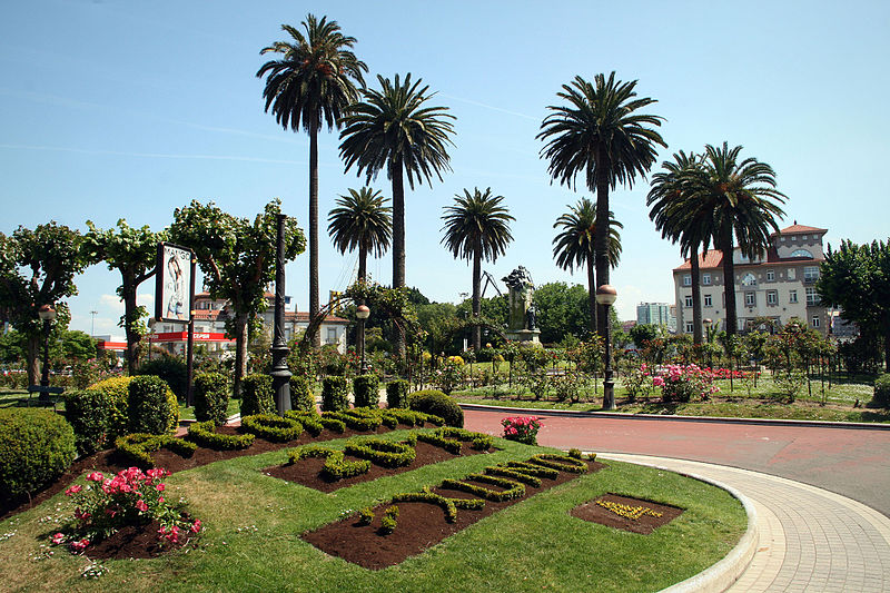 Jardínes de Méndez Núñez en A Coruña
