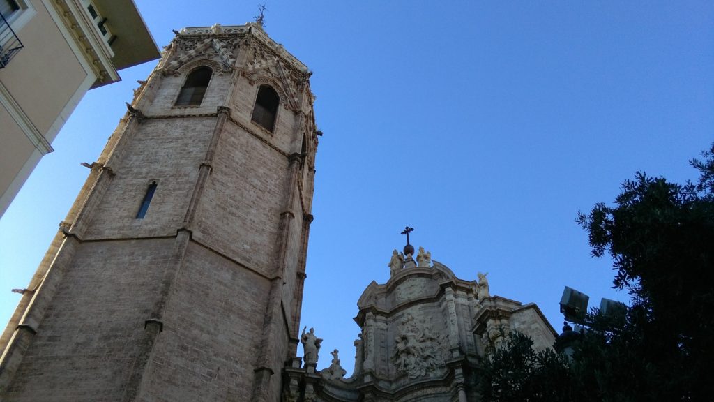 Torre del Miguelete en la Catedral de Valencia