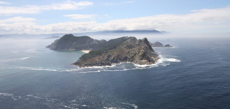 Vistas de las Islas Cíes