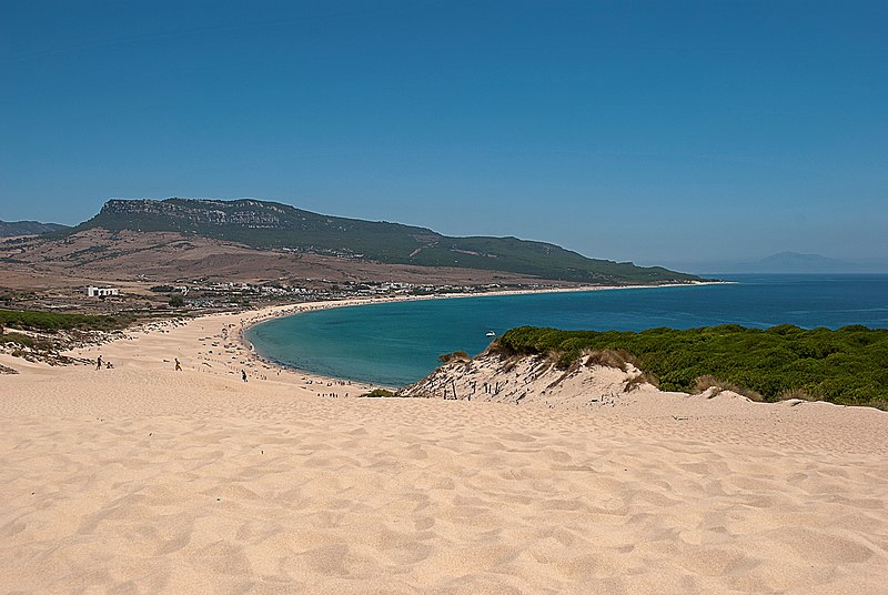 Playa de Bolonia en Cádiz