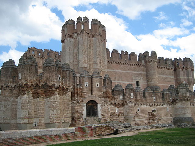 Castillo de Coca en Segovia